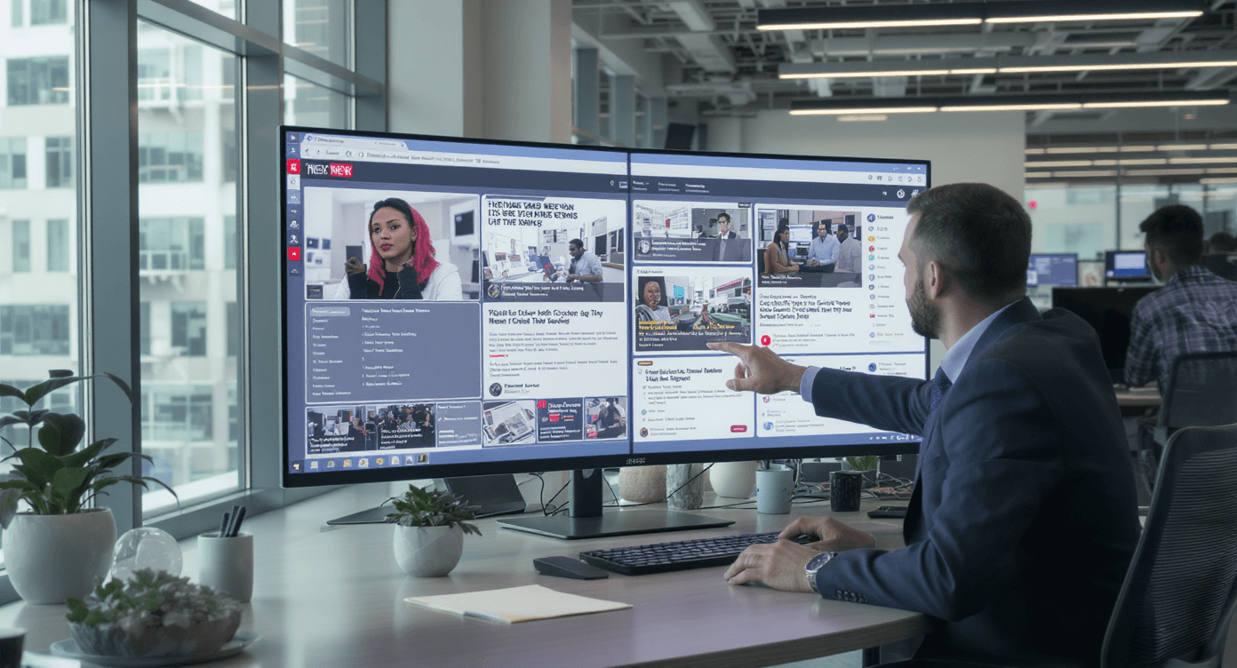 Newsroom Editors using Okara