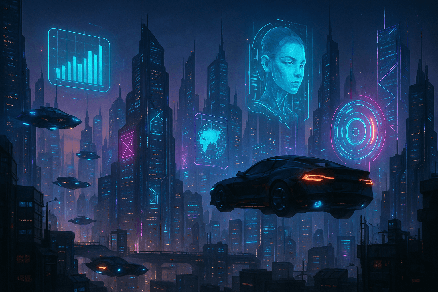 AI Generated Image 2 - Cyberpunk